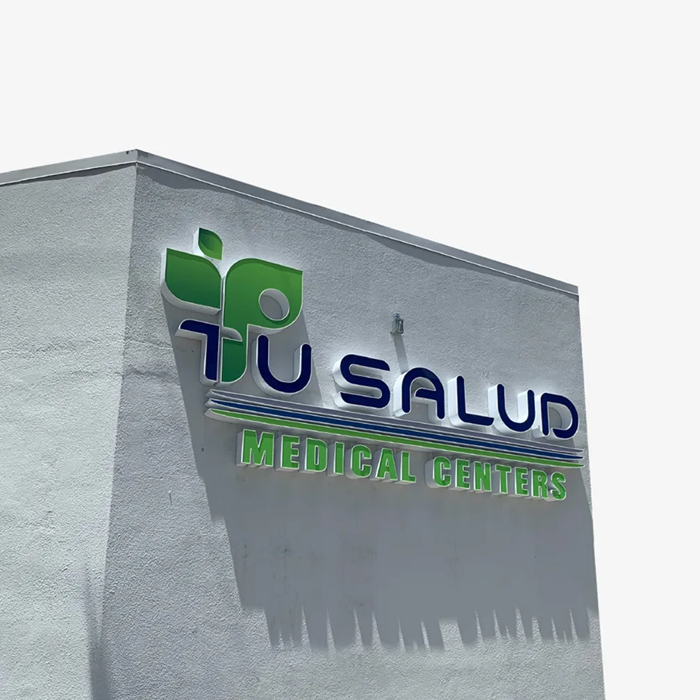 Tu Salud Channel Letter