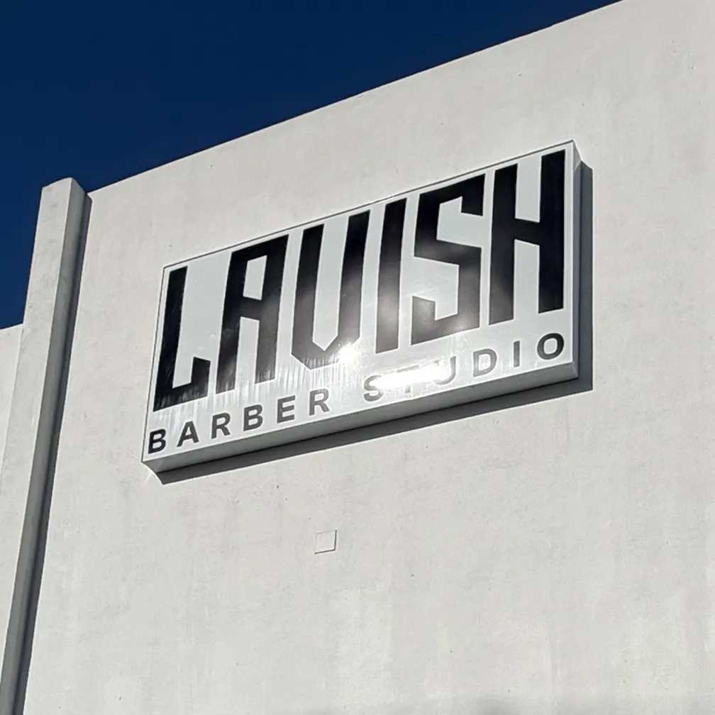 Lauish Barber Studio Channel Letter
