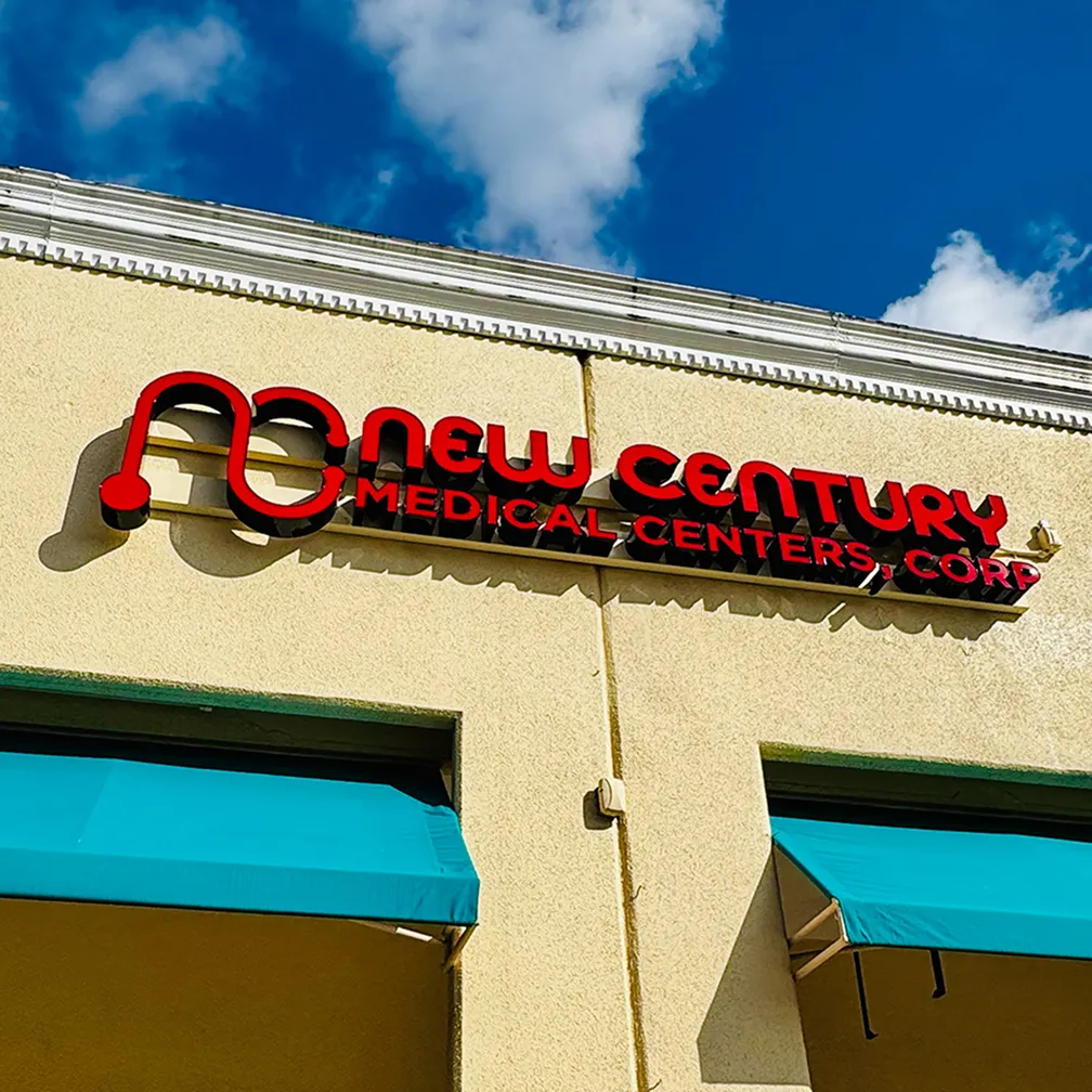 New Century Medical Center Channel Letter