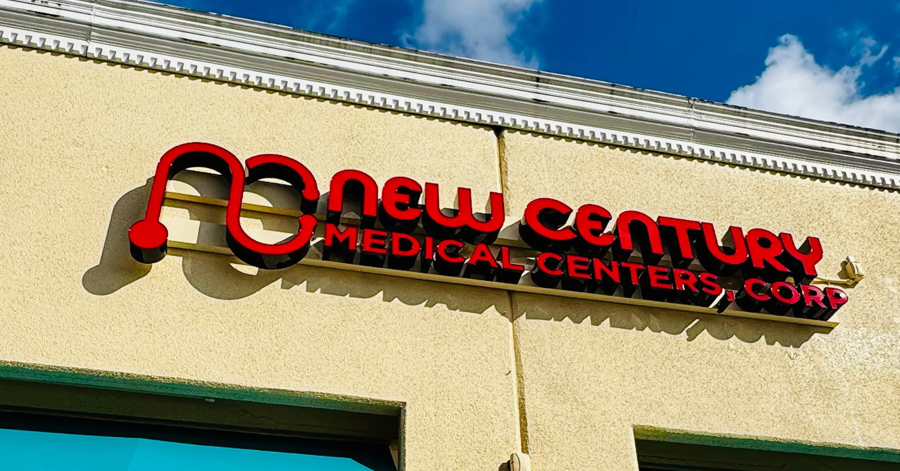 New Century Medical Center Channel Letter