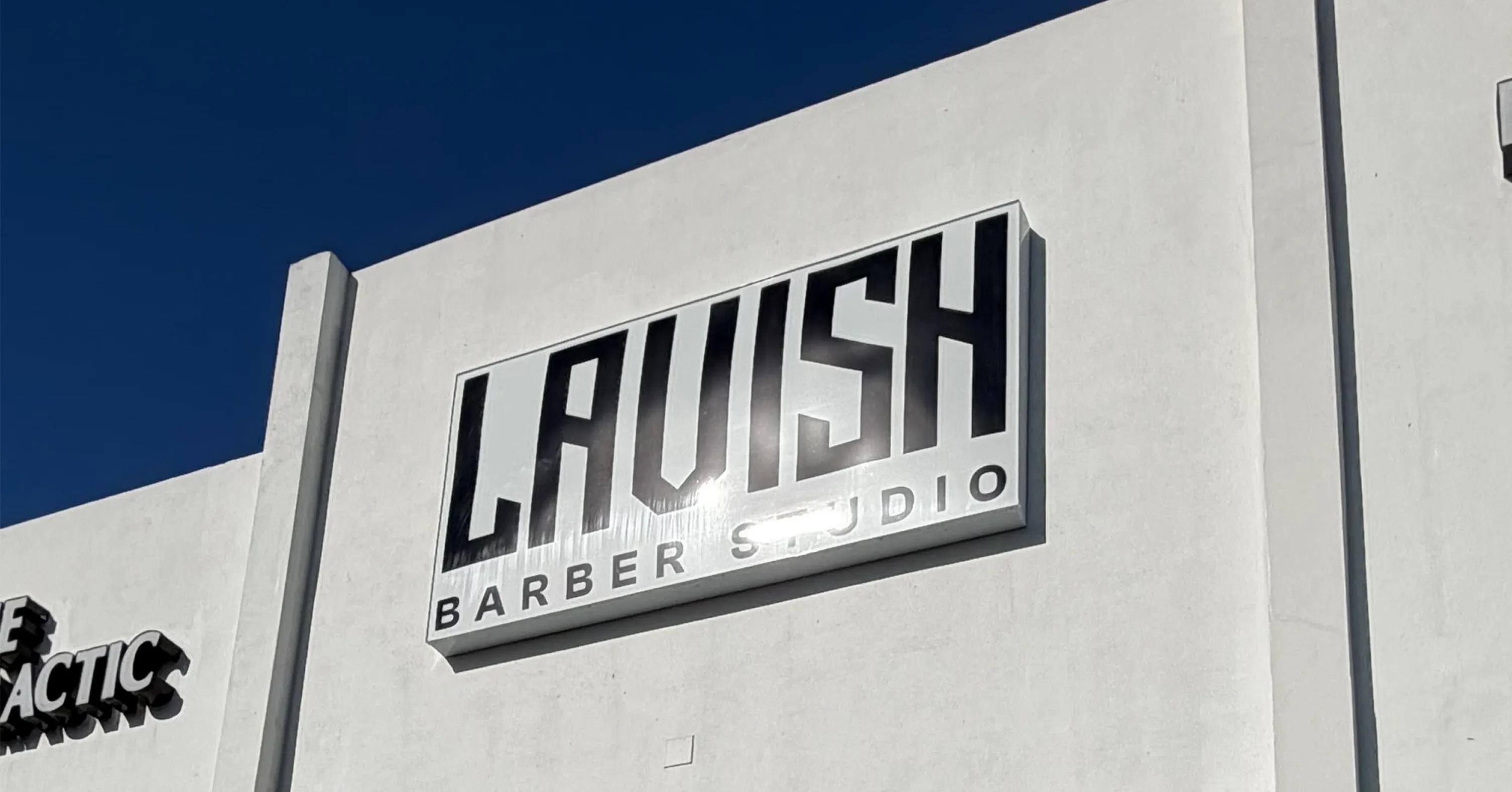 Lauish Barber Studio Channel Letter