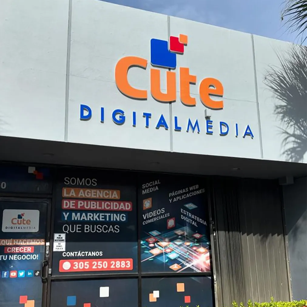 Cute Digital Media PVC Sign