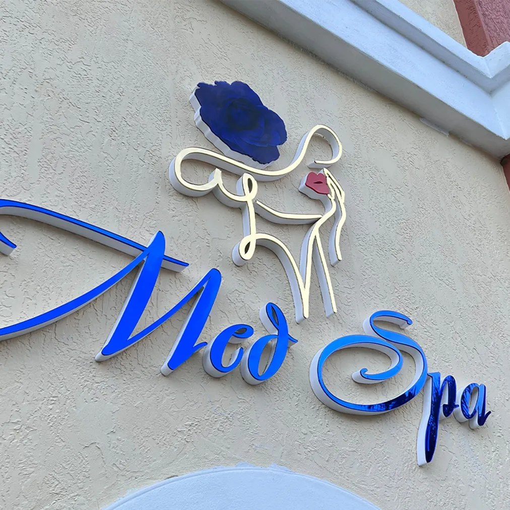 Med Spa PVC Sign