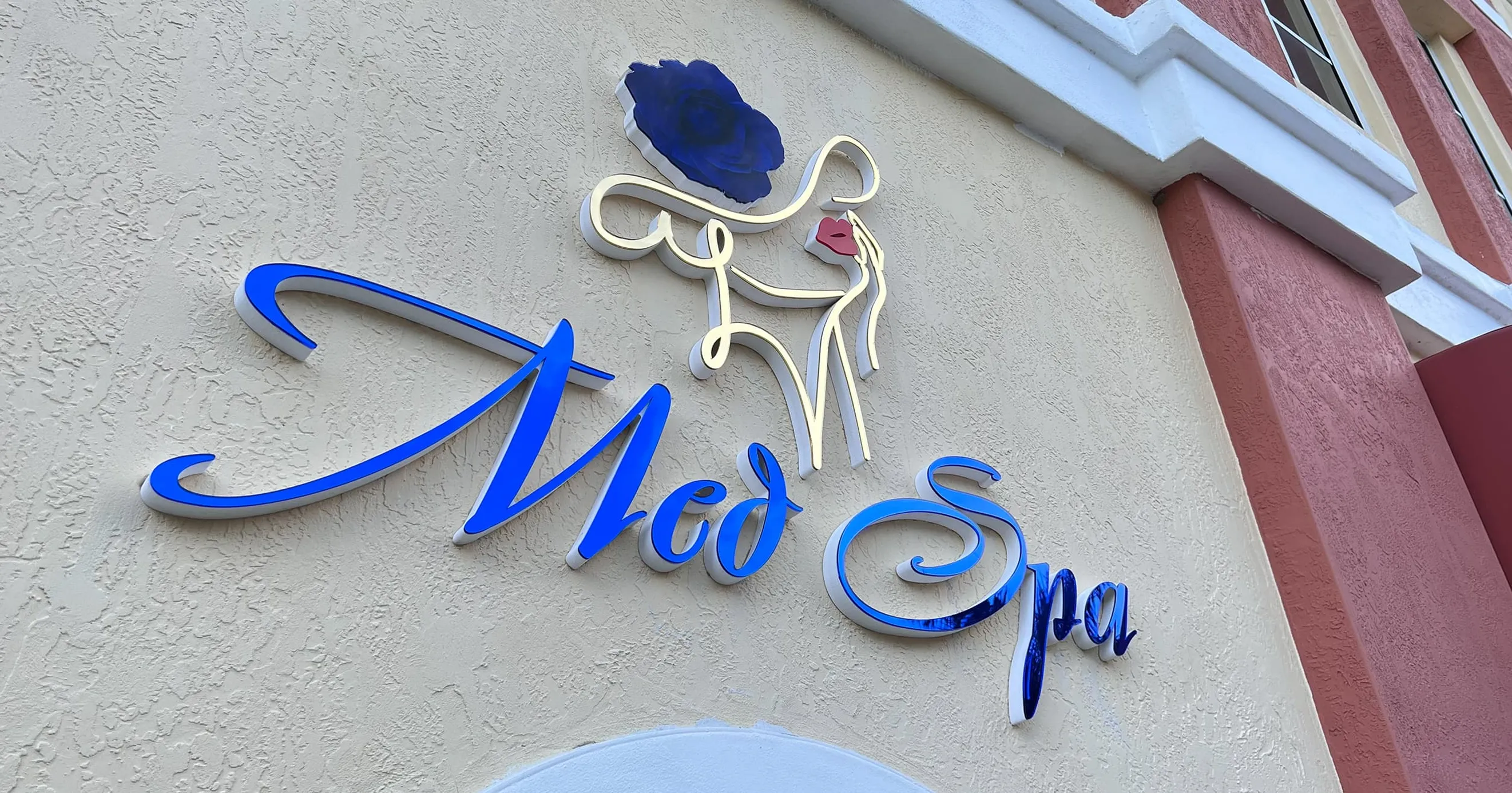 Med Spa PVC Sign